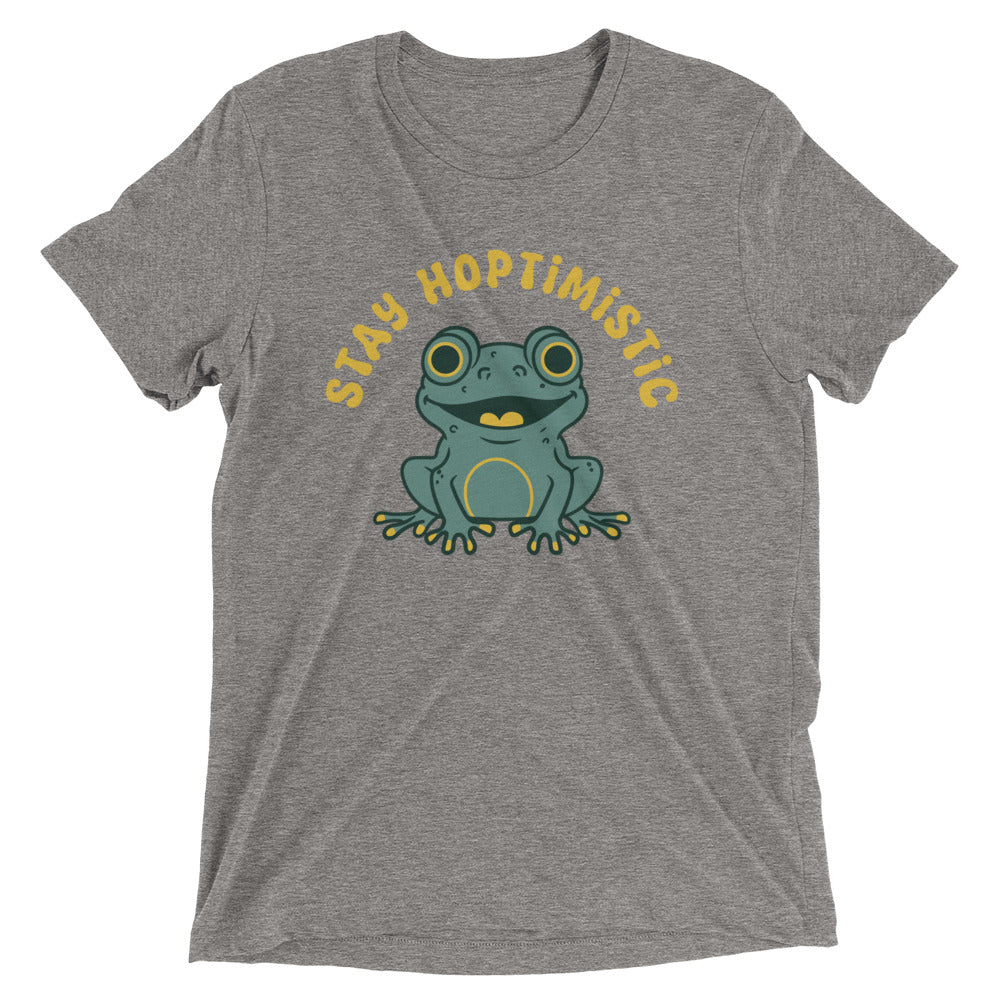 Stay Hoptimistic Men's Tri-Blend Tee