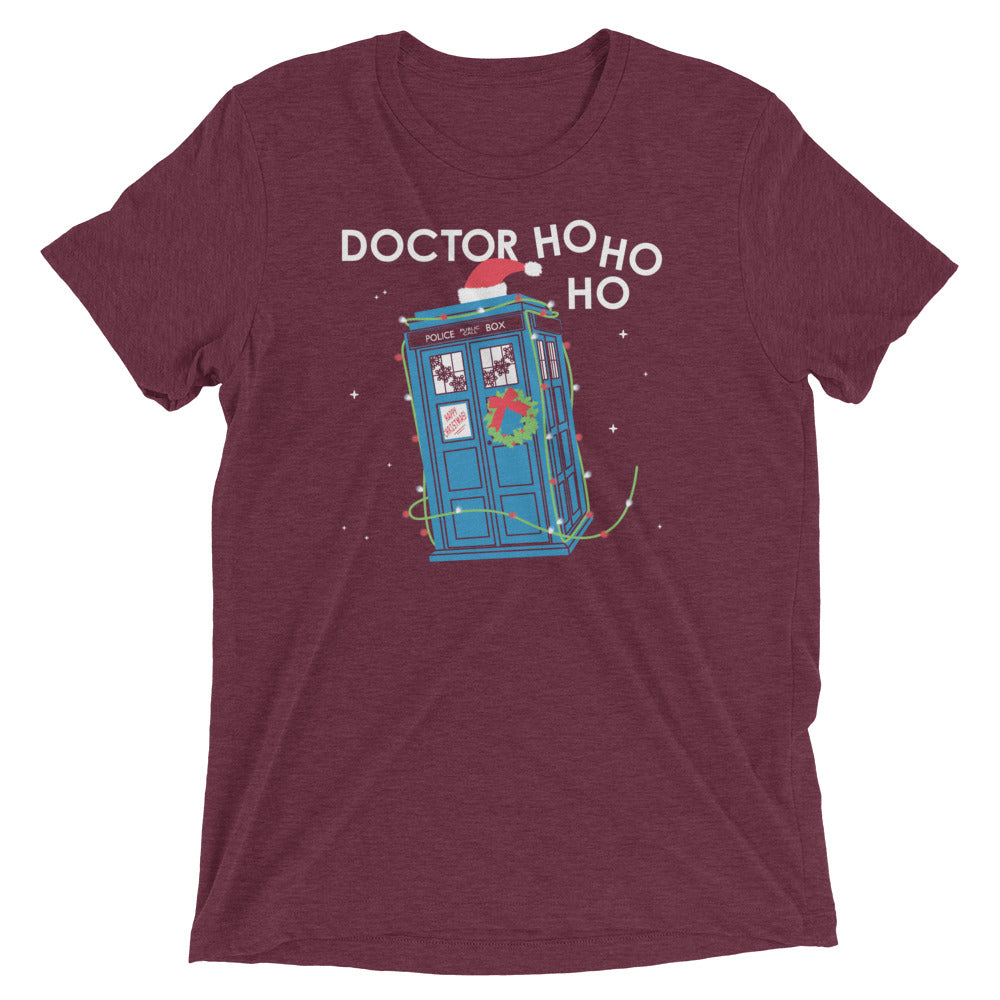 Doctor Ho Ho Ho Men's Tri-Blend Tee