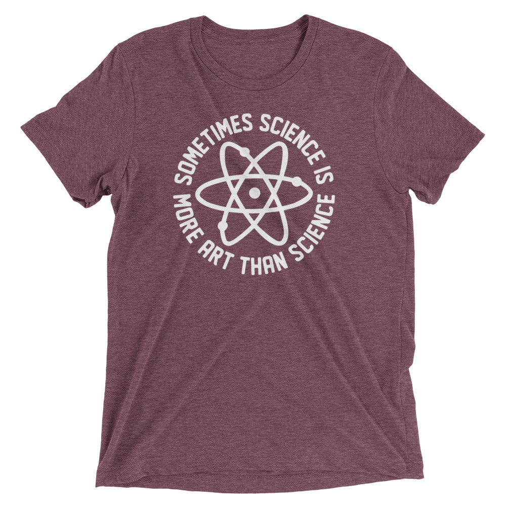 More Art Than Science Men's Tri-Blend Tee
