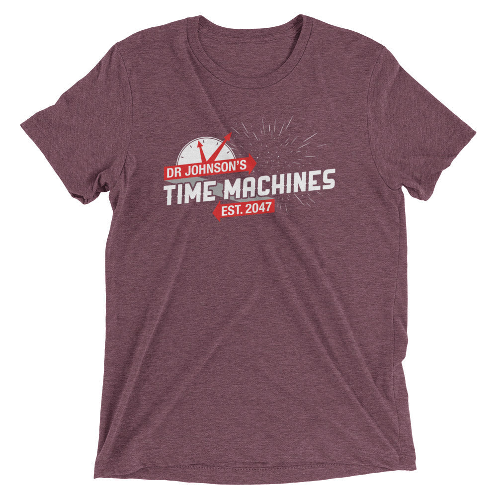 Dr Johnson's Time Machines Men's Tri-Blend Tee
