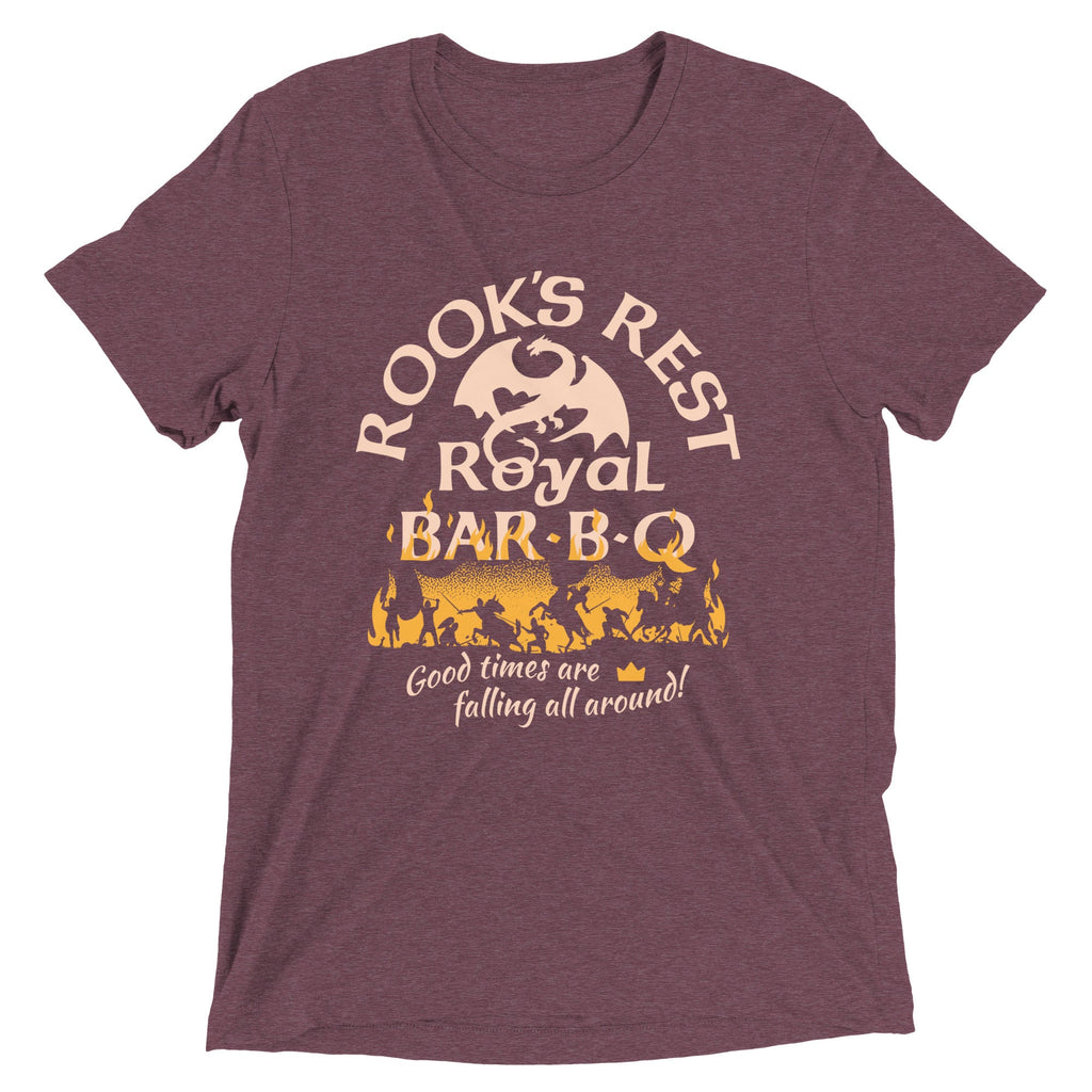 Rook's Rest Royal Bar-B-Q Men's Tri-Blend Tee
