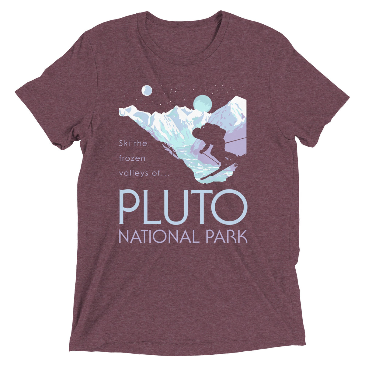 Pluto National Park Men's Tri-Blend Tee