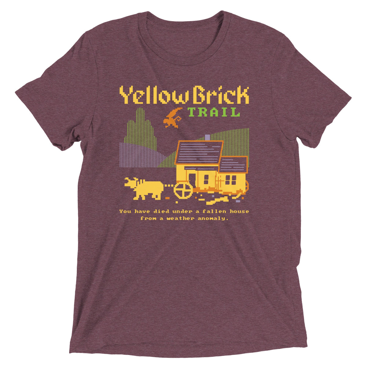 Yellow Brick Trail Men's Tri-Blend Tee
