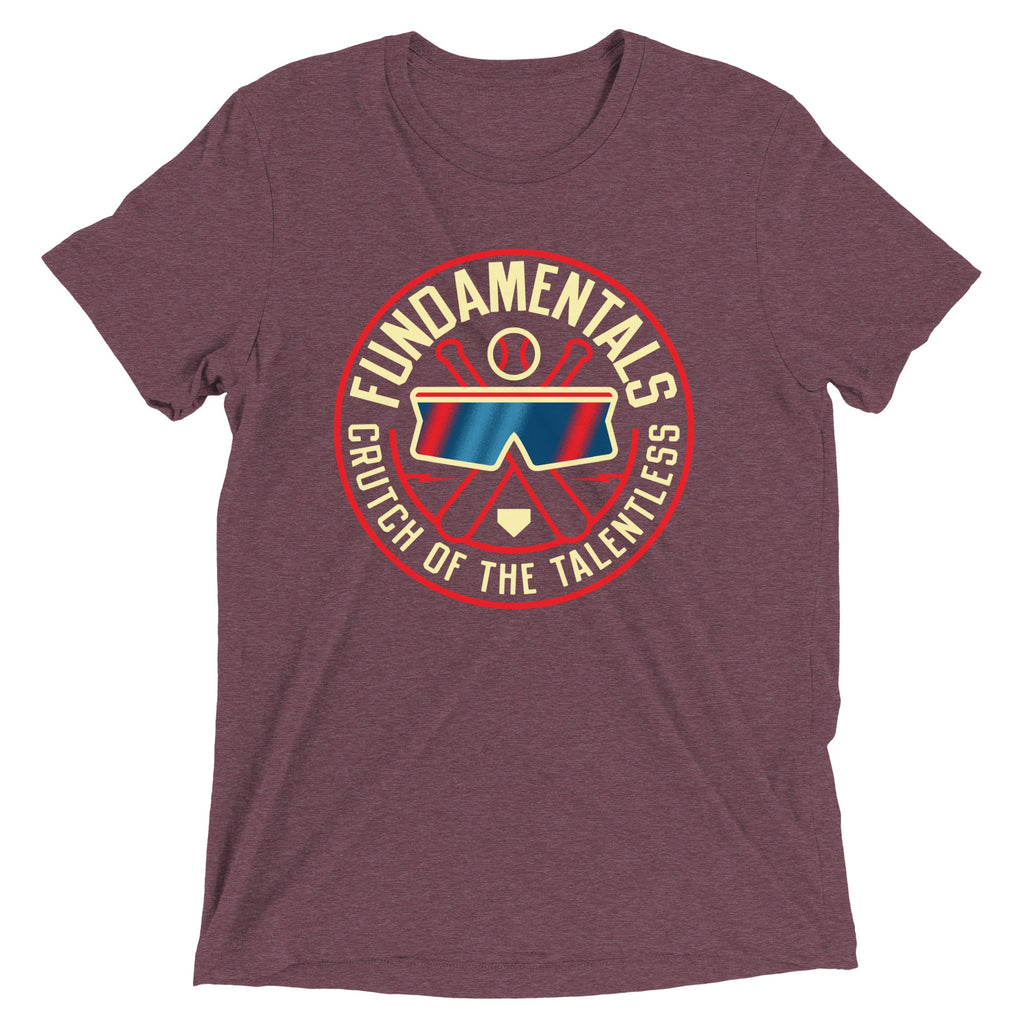Fundamentals Crutch Of The Talentless Men's Tri-Blend Tee