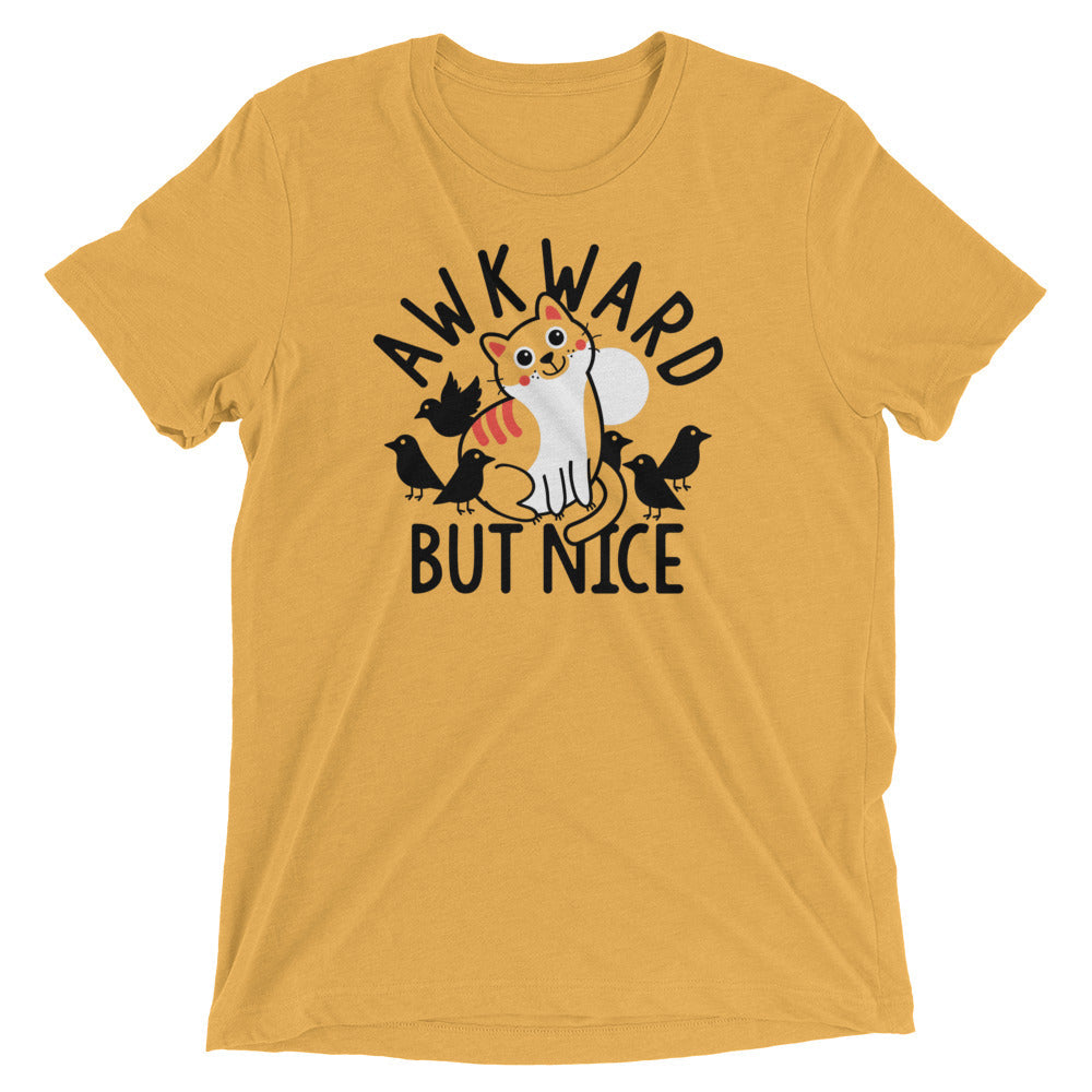 Awkward But Nice Men's Tri-Blend Tee