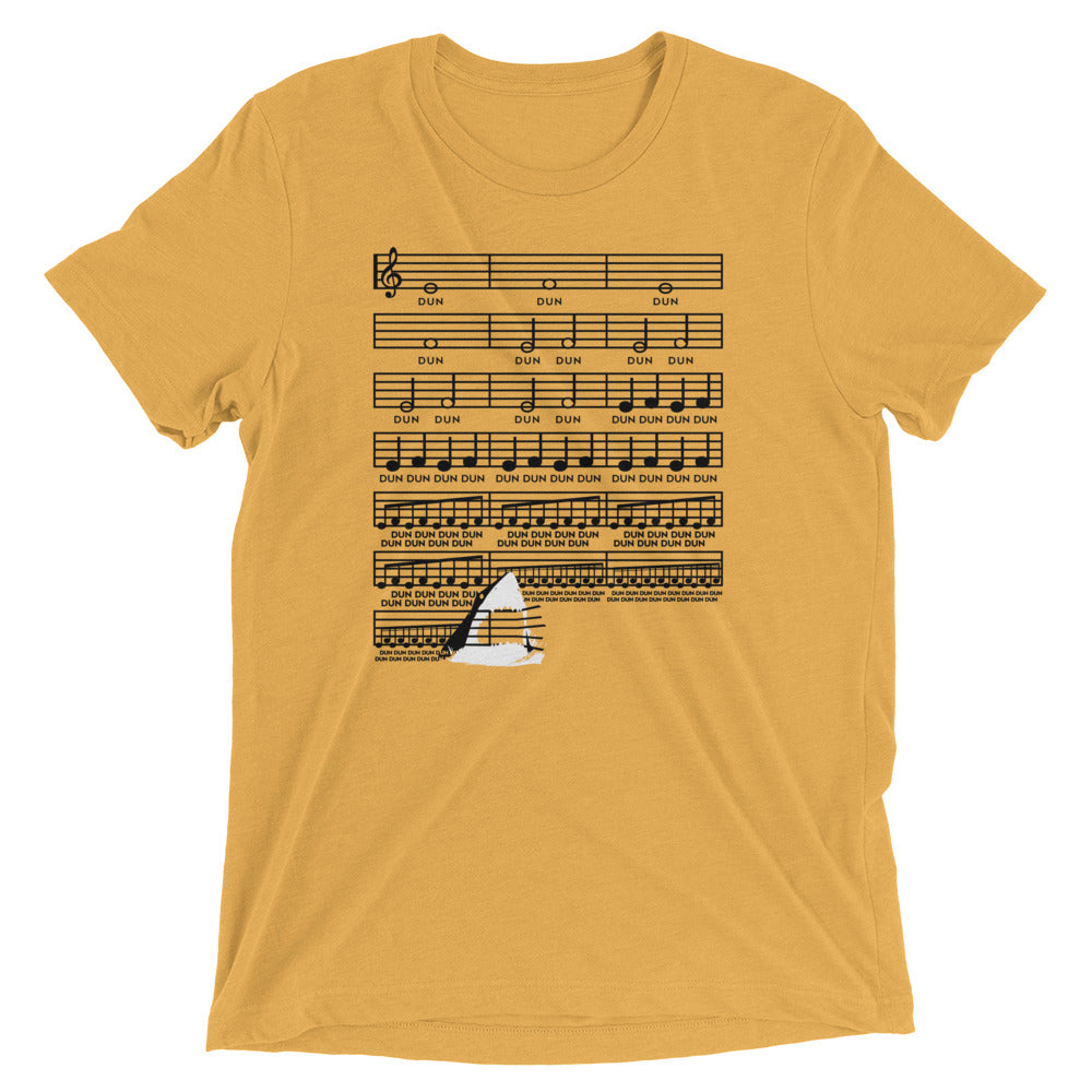 Swimming Theme Men's Tri-Blend Tee