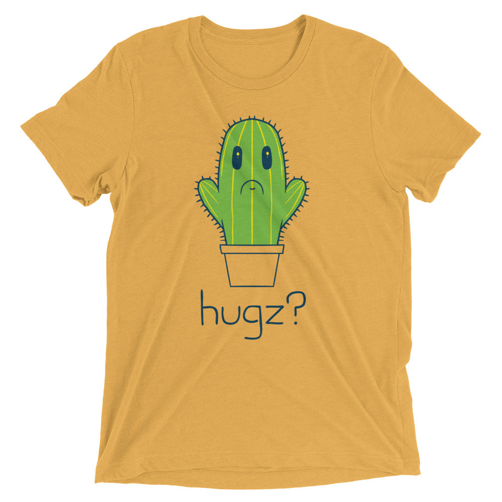 Hugz? Cactus Men's Tri-Blend Tee