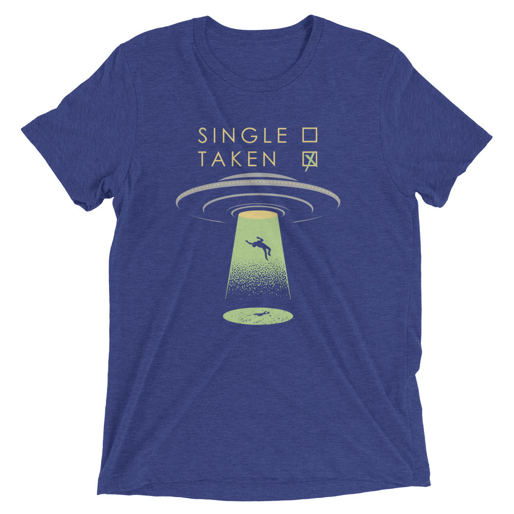 Single Taken UFO Men's Tri-Blend Tee