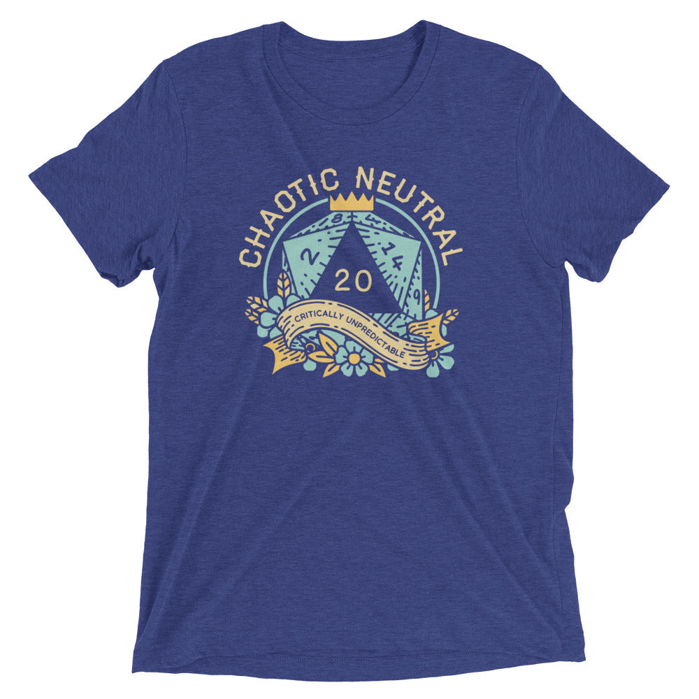 Chaotic Neutral Men's Tri-Blend Tee