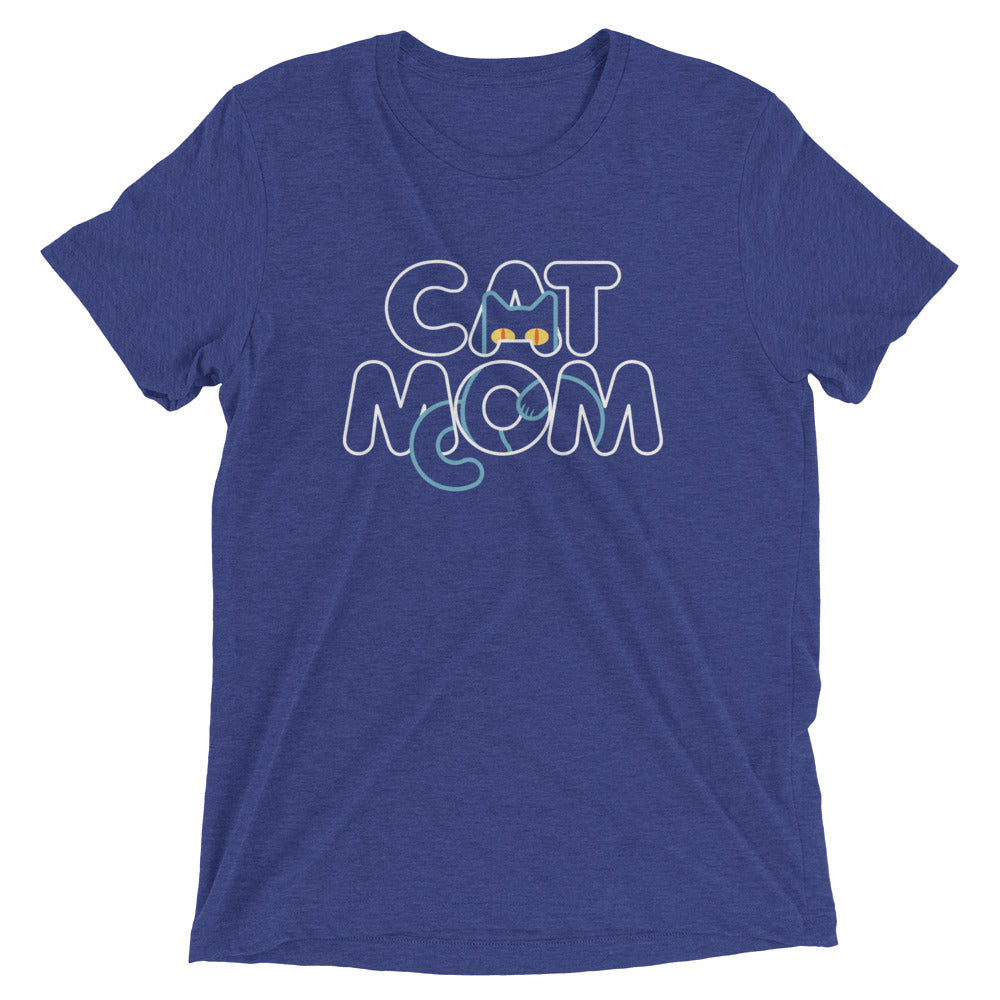 Cat Mom Men's Tri-Blend Tee