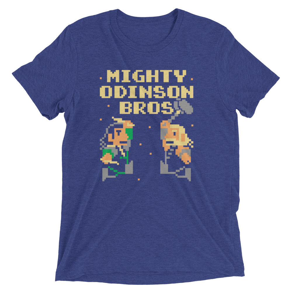 Mighty Odinson Bros Men's Tri-Blend Tee