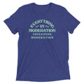 Everything In Moderation Including Moderation Men's Tri-Blend Tee
