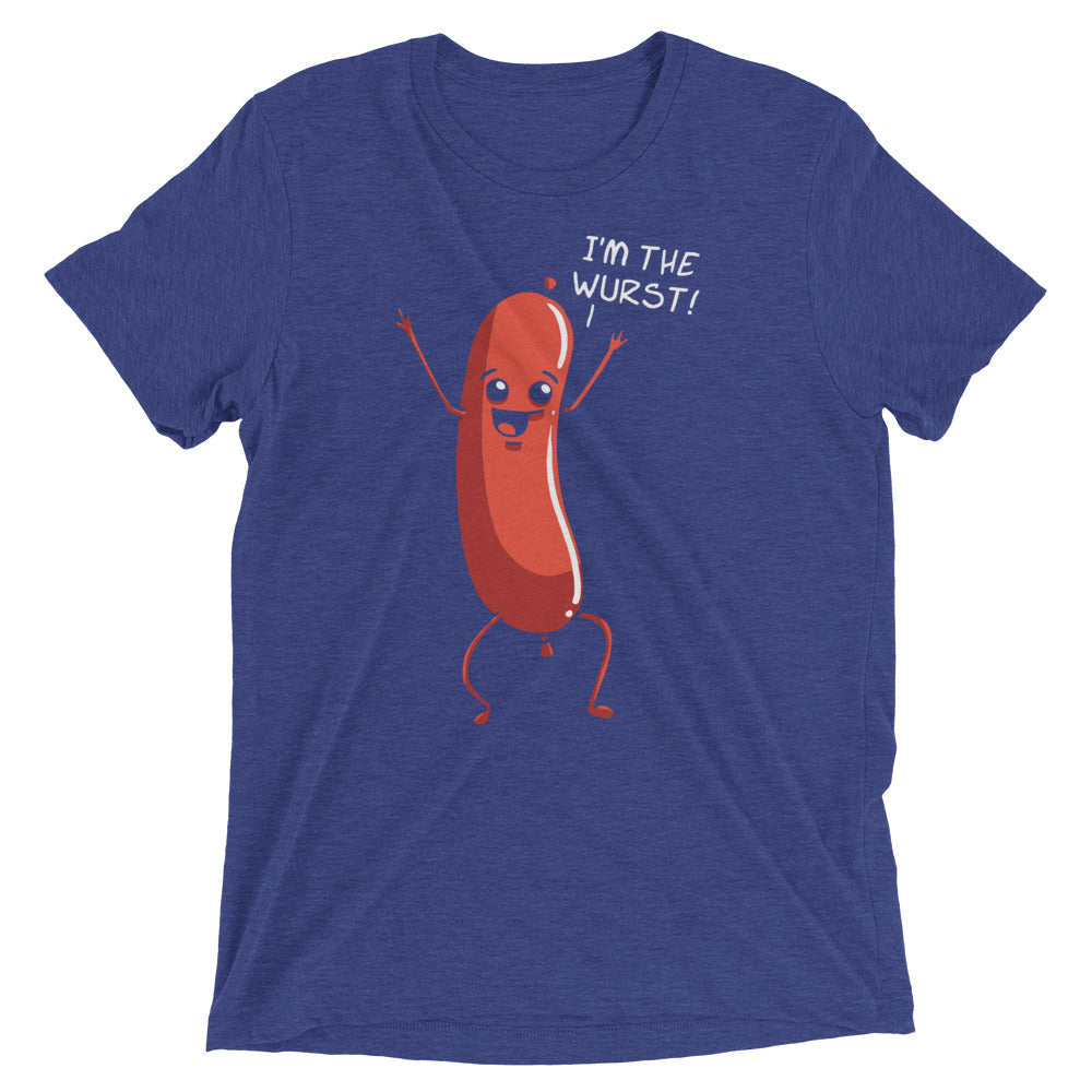 I'm The Wurst Men's Tri-Blend Tee