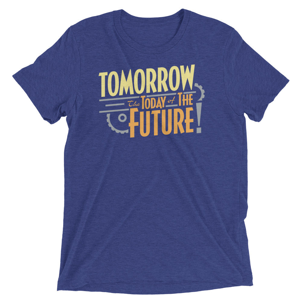Tomorrow, The Today Of The Future Men's Tri-Blend Tee