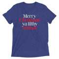 Merry Christmas Ya Filthy Animal Men's Tri-Blend Tee
