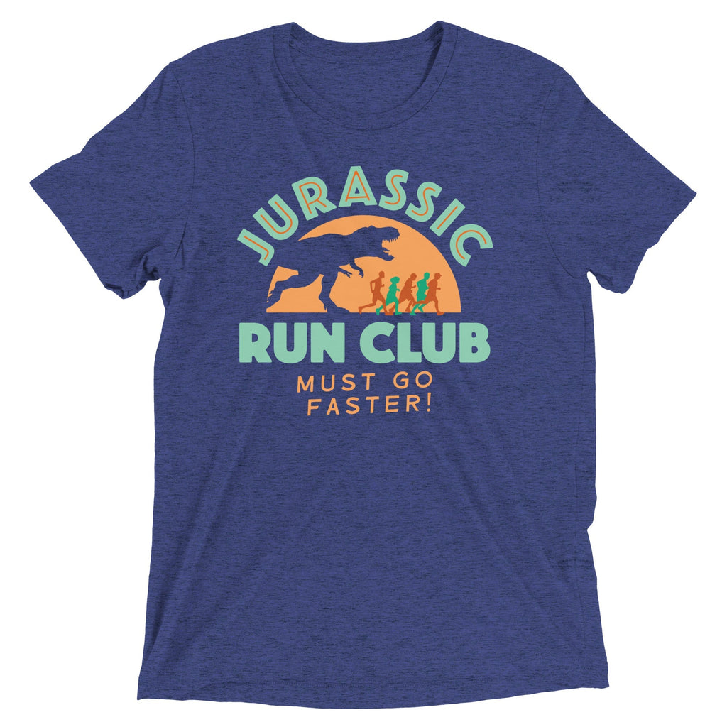 Jurassic Run Club Men's Tri-Blend Tee