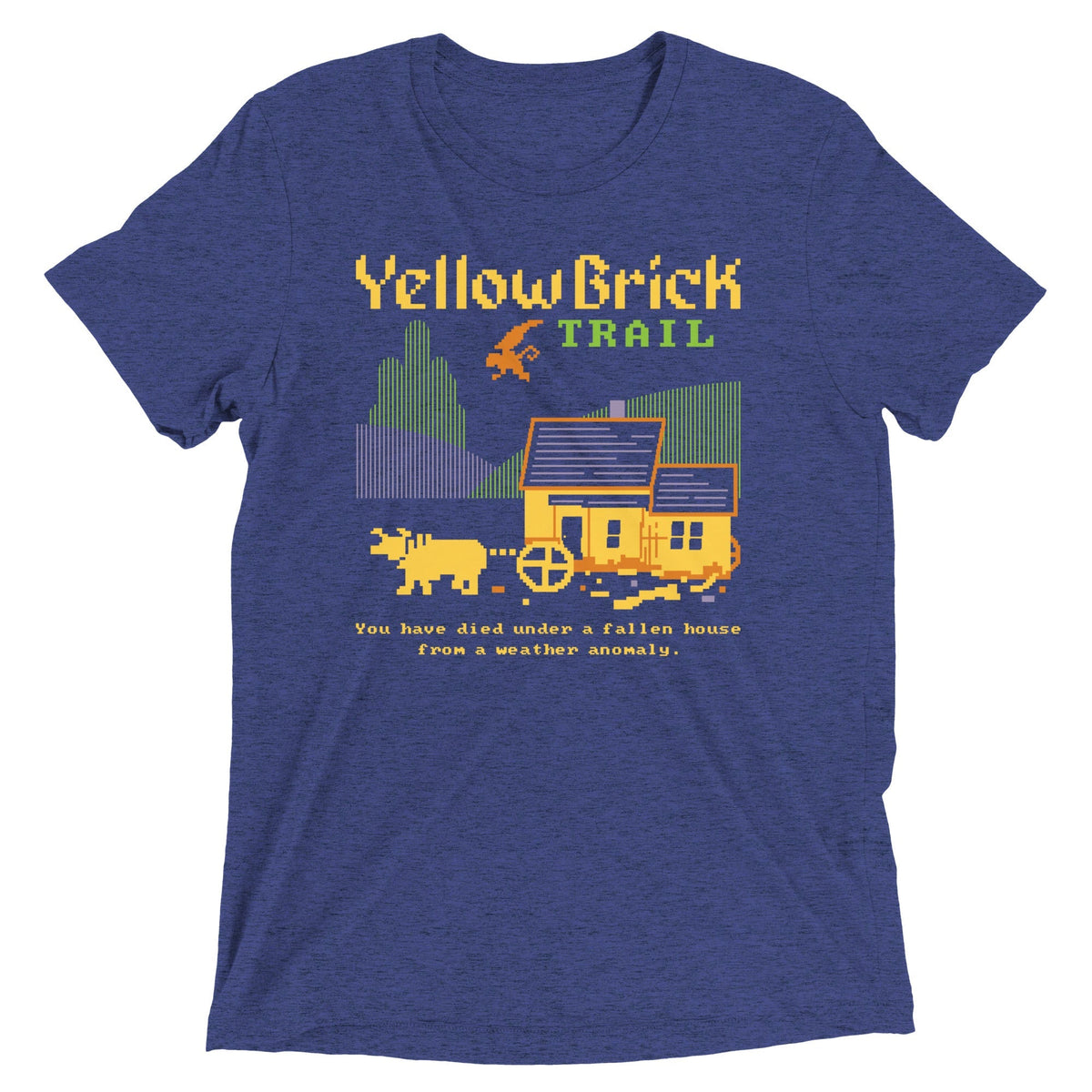 Yellow Brick Trail Men's Tri-Blend Tee