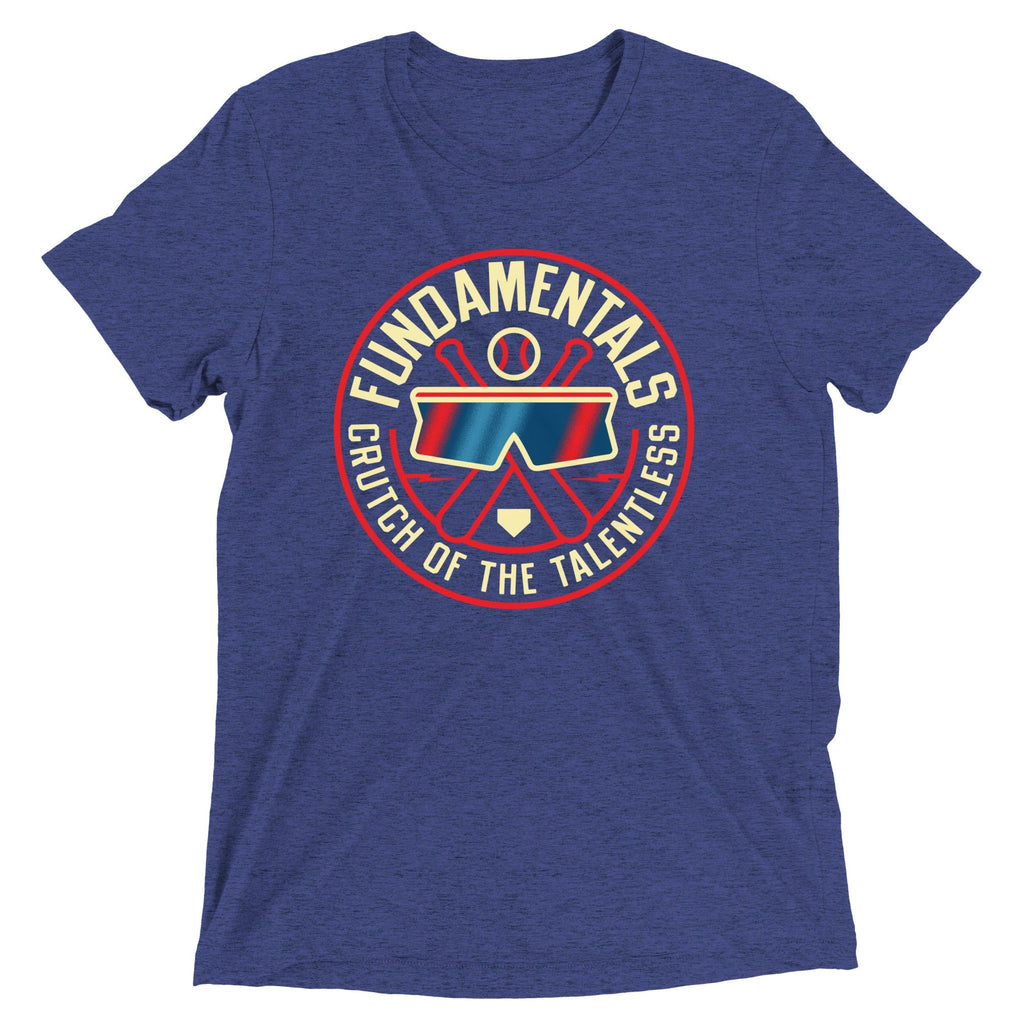 Fundamentals Crutch Of The Talentless Men's Tri-Blend Tee