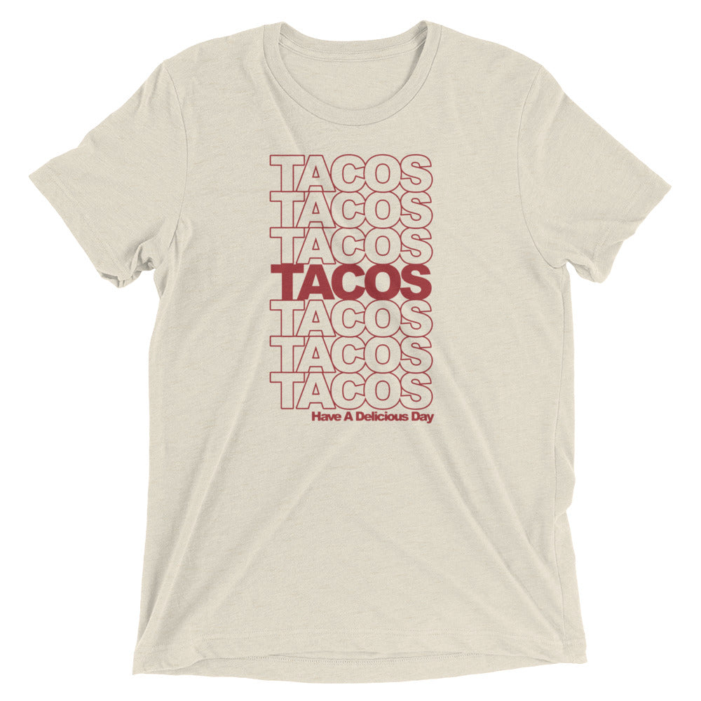 Tacos Tacos Tacos Men's Tri-Blend Tee