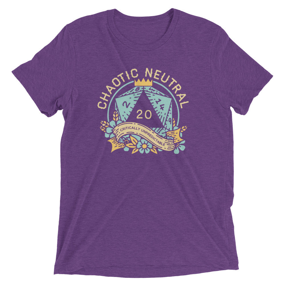Chaotic Neutral Men's Tri-Blend Tee