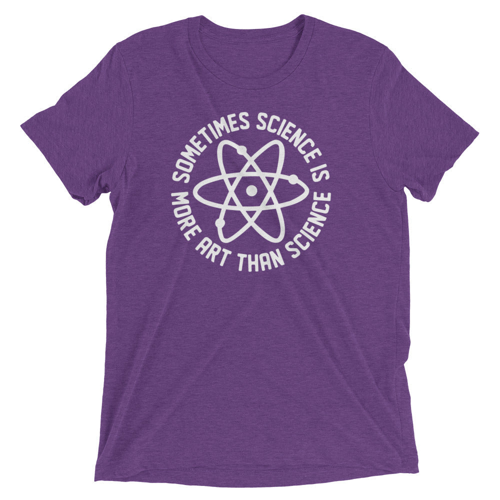 More Art Than Science Men's Tri-Blend Tee