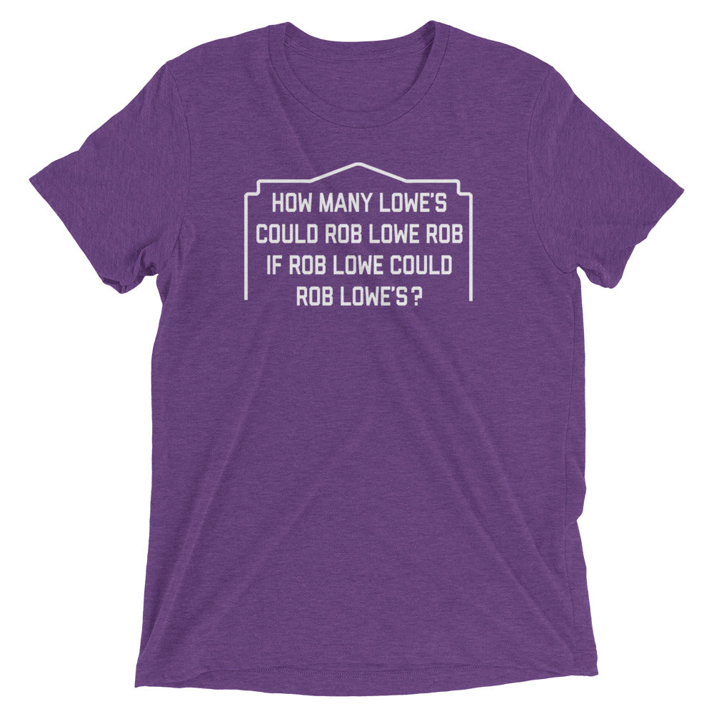 Rob Lowe Rob Men's Tri-Blend Tee