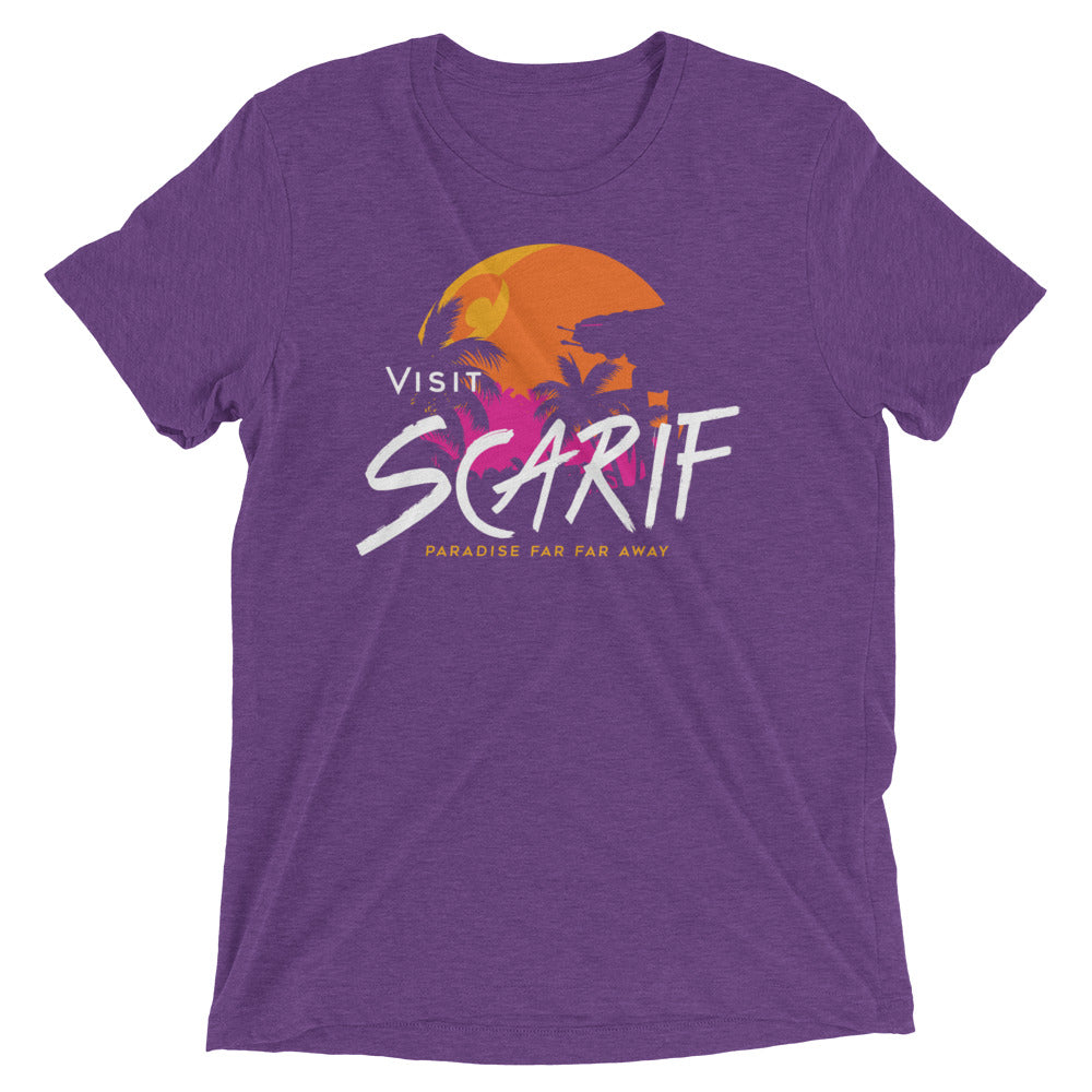 Visit Scarif Men's Tri-Blend Tee