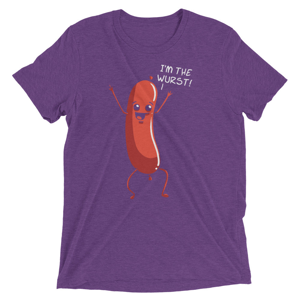 I'm The Wurst Men's Tri-Blend Tee