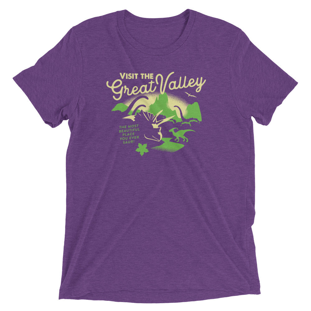 Visit The Great Valley Men's Tri-Blend Tee