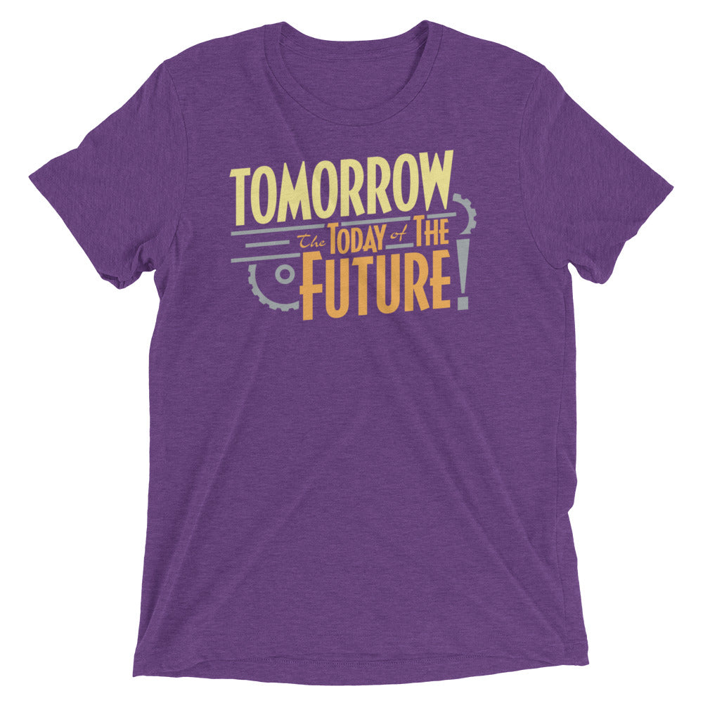 Tomorrow, The Today Of The Future Men's Tri-Blend Tee