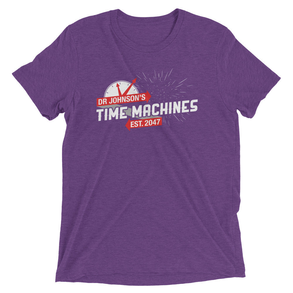 Dr Johnson's Time Machines Men's Tri-Blend Tee