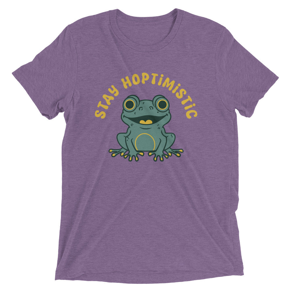 Stay Hoptimistic Men's Tri-Blend Tee