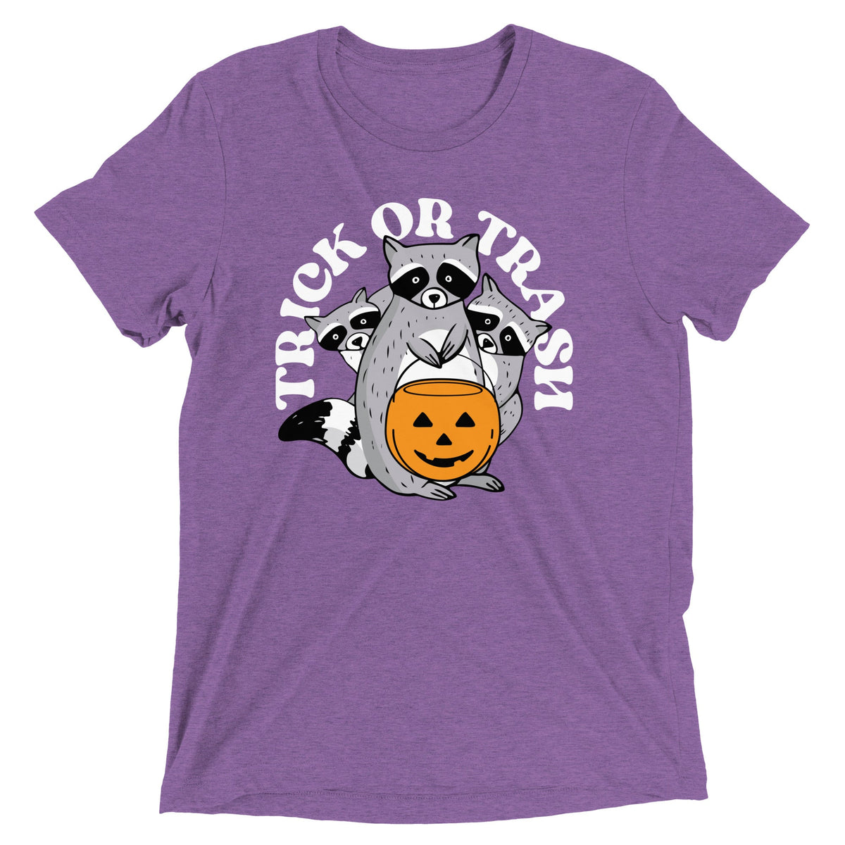 Trick Or Trash Men's Tri-Blend Tee