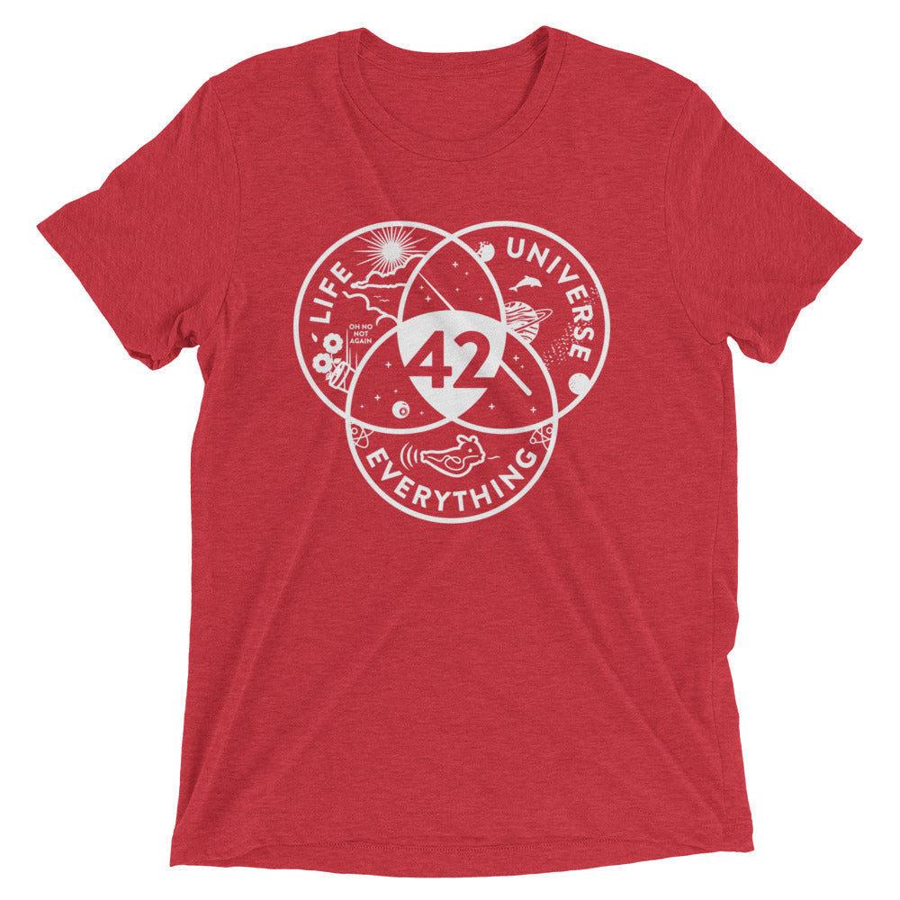 Life, Universe, Everything Men's Tri-Blend Tee