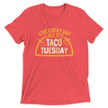 Taco Tuesday Men's Tri-Blend Tee
