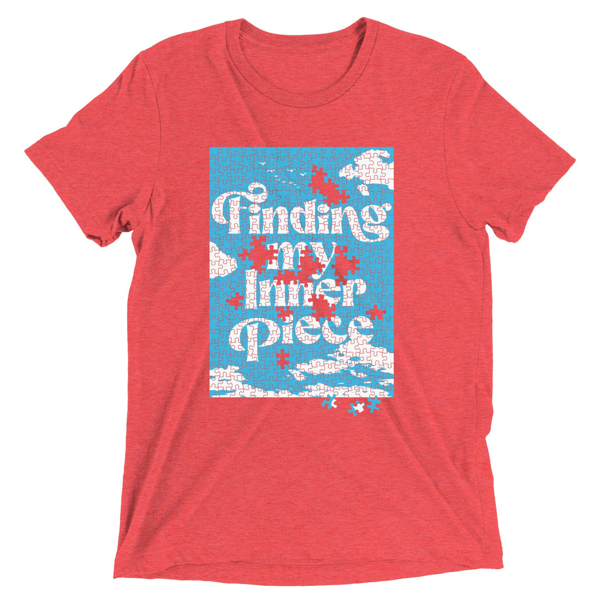 Finding My Inner Piece Men's Tri-Blend Tee