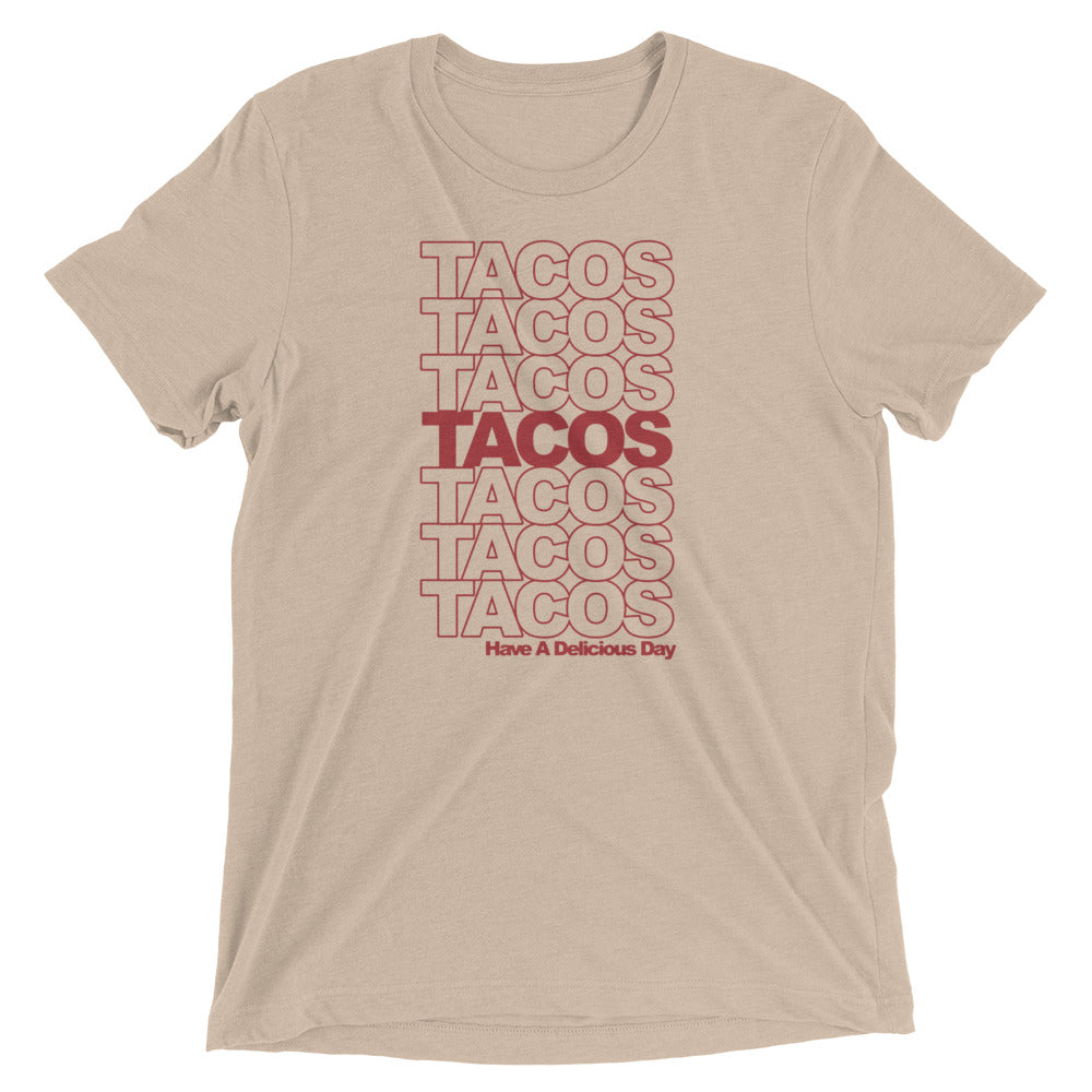 Tacos Tacos Tacos Men's Tri-Blend Tee