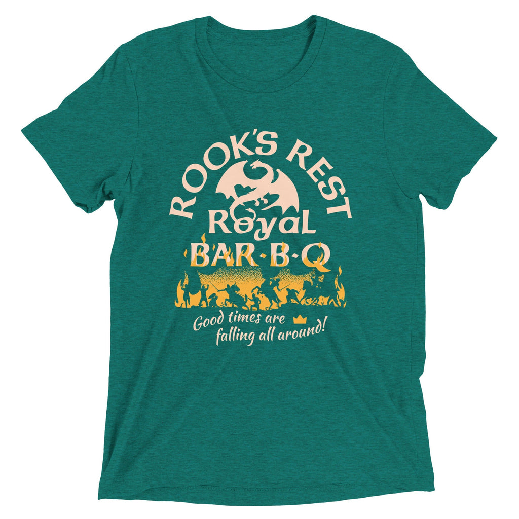 Rook's Rest Royal Bar-B-Q Men's Tri-Blend Tee
