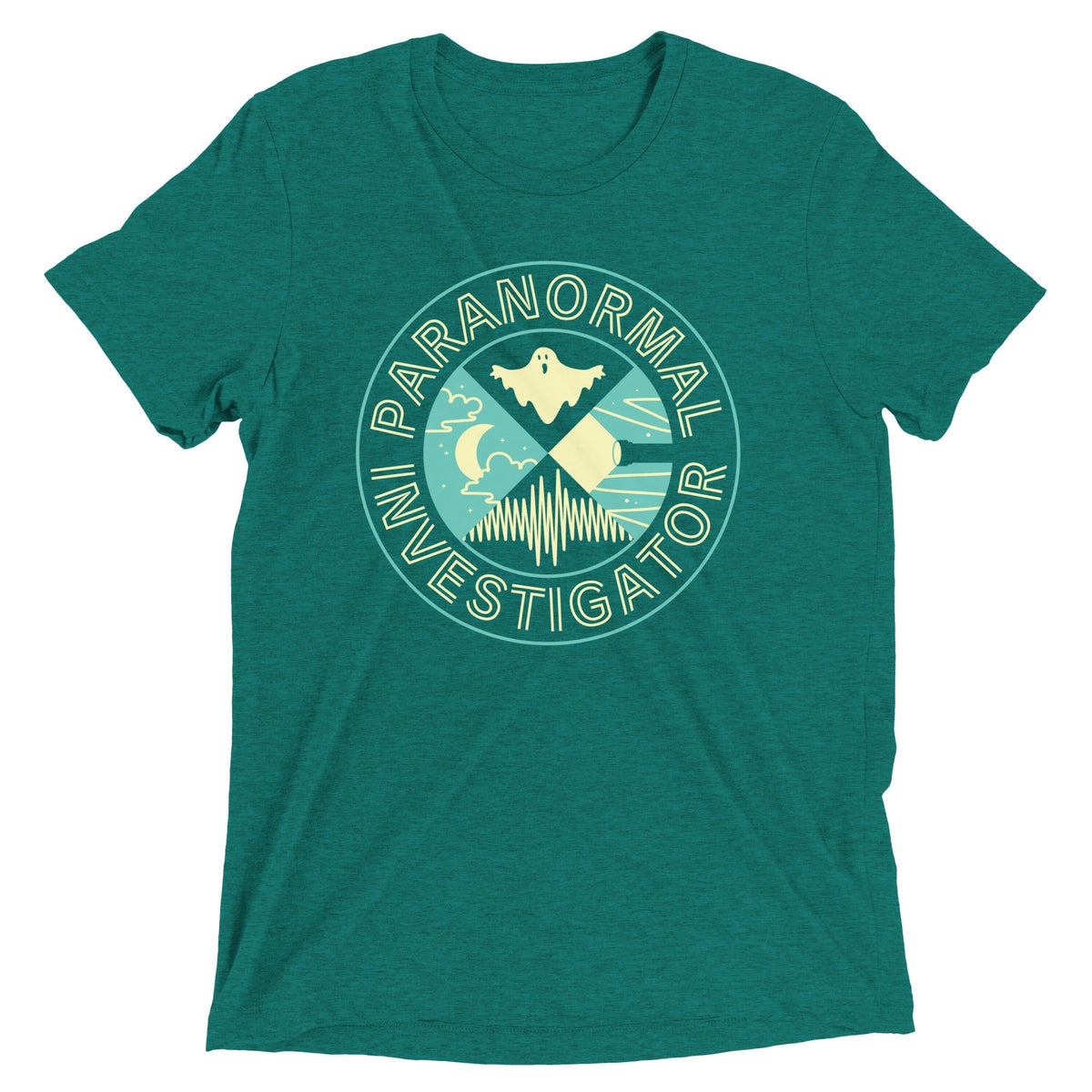 Paranormal Investigator Men's Tri-Blend Tee