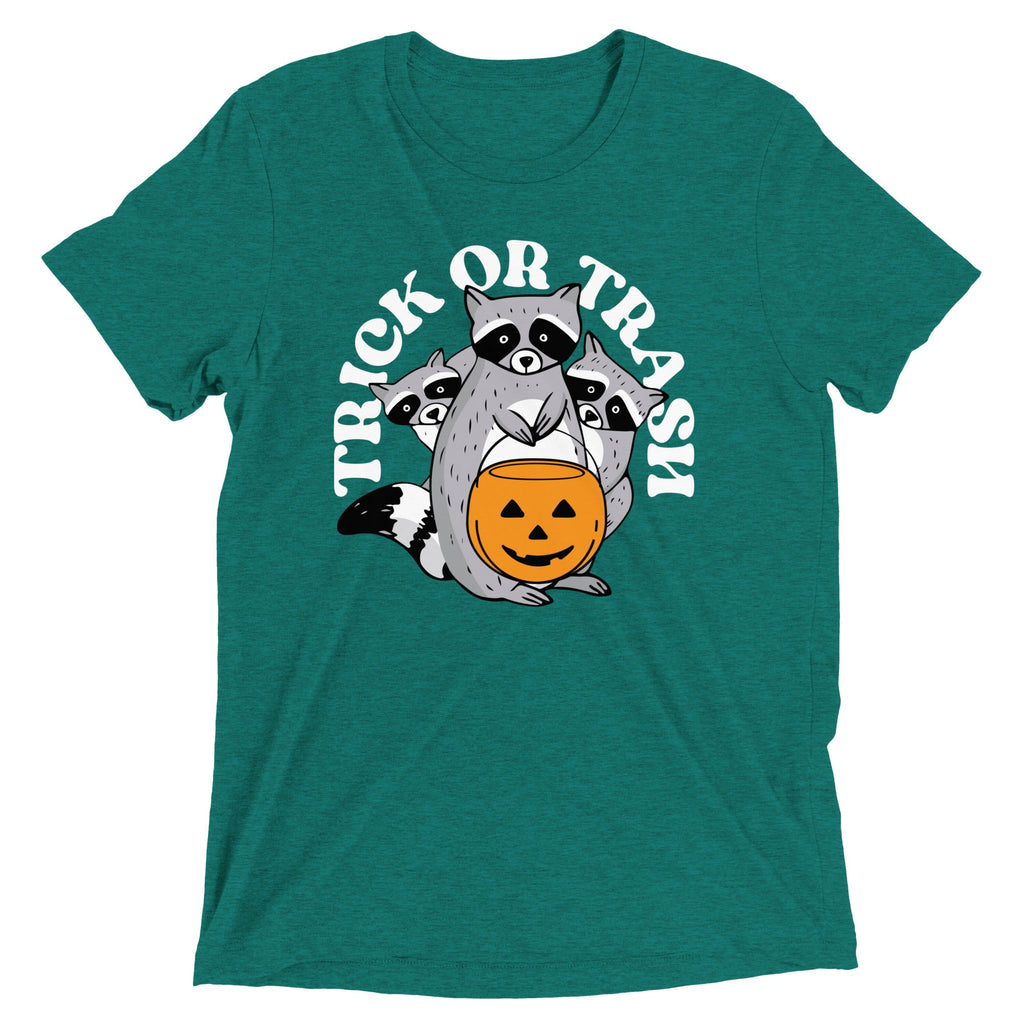 Trick Or Trash Men's Tri-Blend Tee