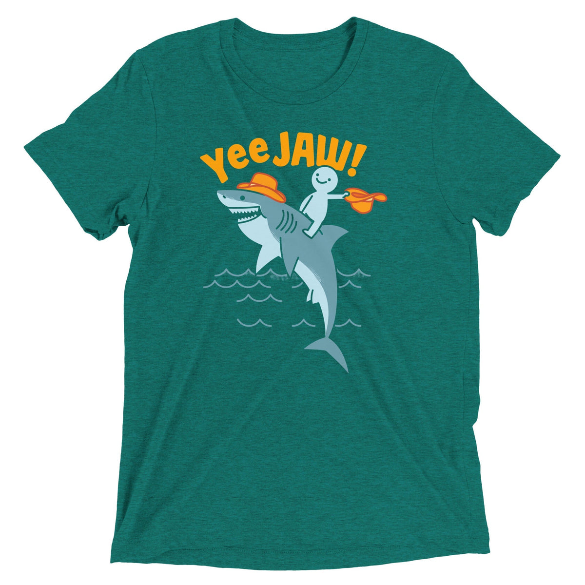 Yee Jaw! Men's Tri-Blend Tee