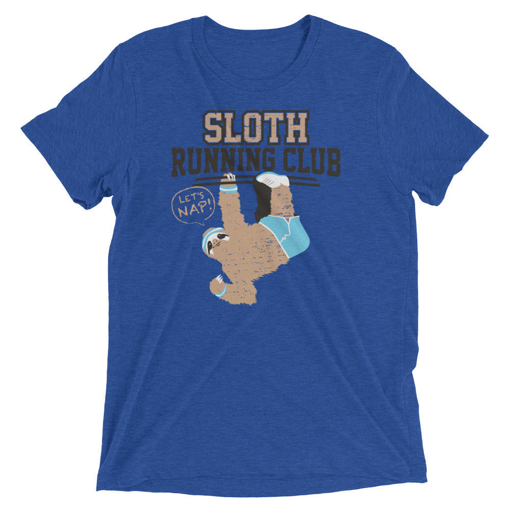 Sloth Running Club Men's Tri-Blend Tee
