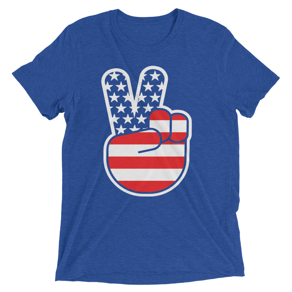USA Peace Men's Tri-Blend Tee