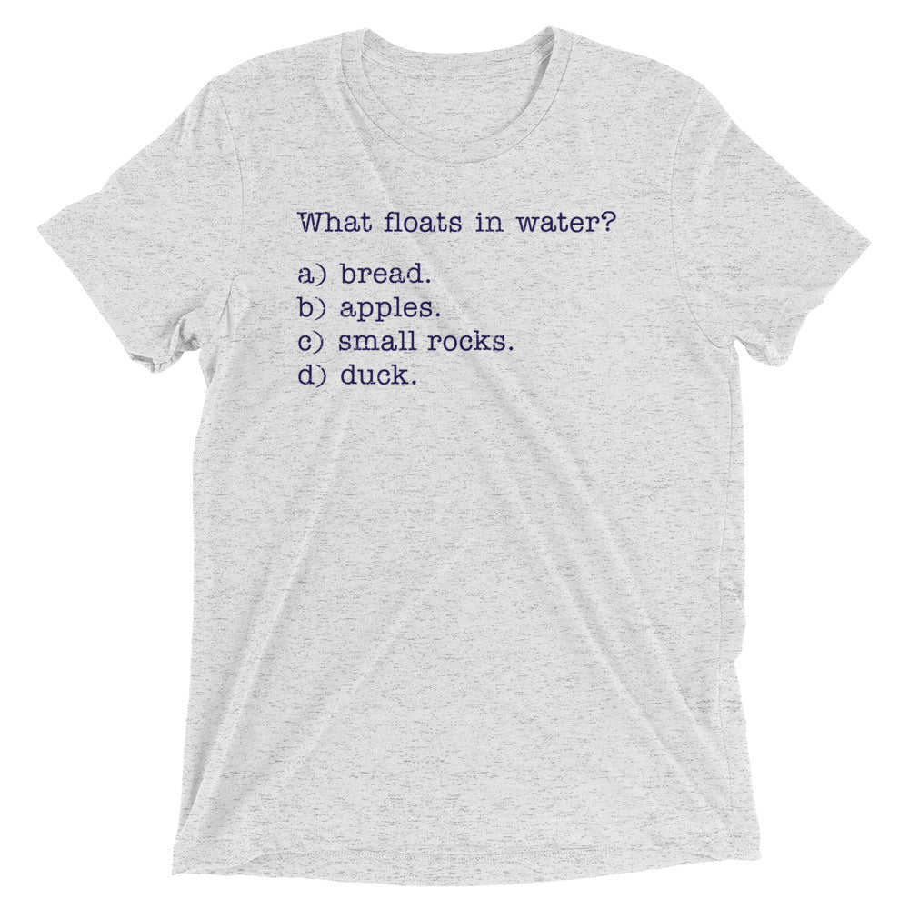 What Floats In Water? Men's Tri-Blend Tee