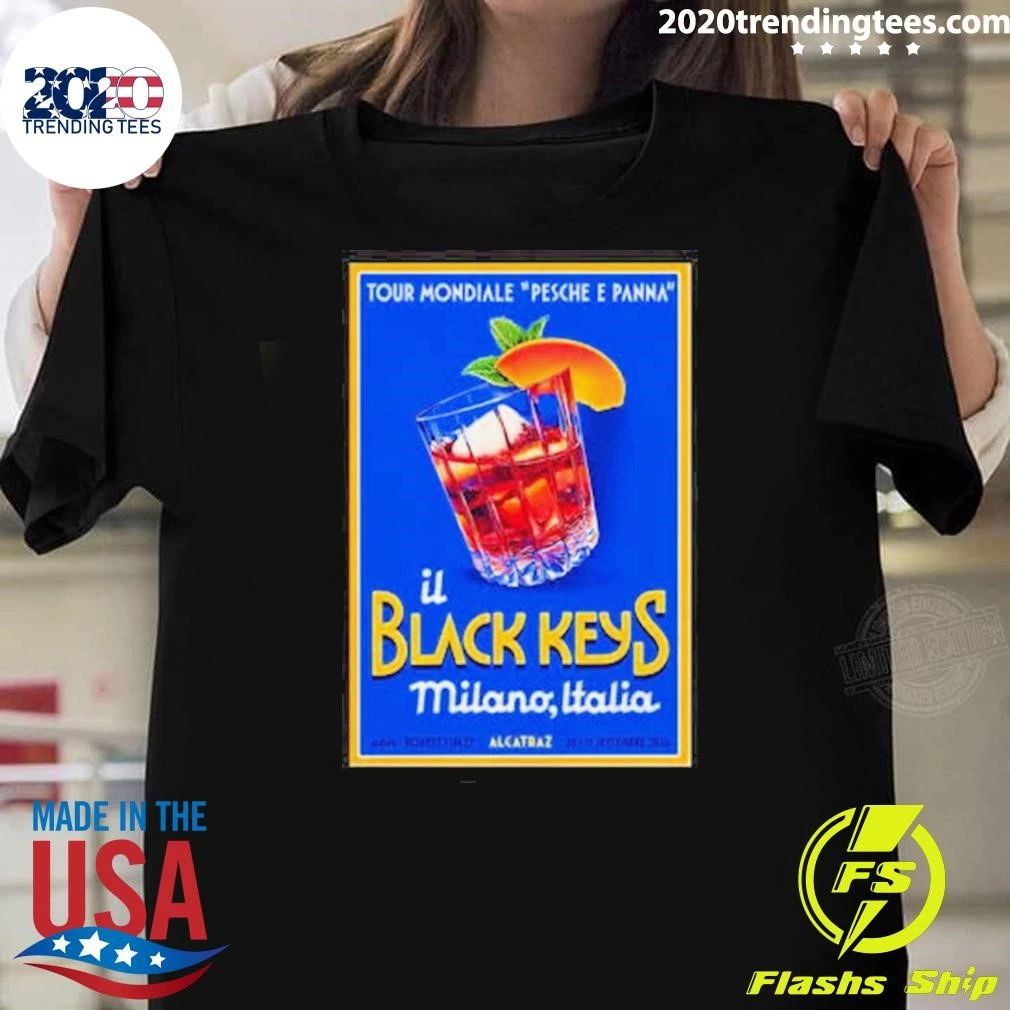 The Black Keys Alcatraz Milano Italia 10-11 Settembre 2026 Shirt