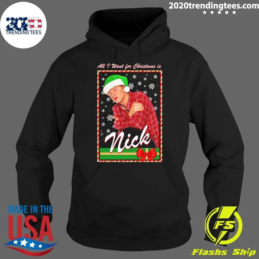 Backstreet Boys All I Want for Christmas is Nick Shirt