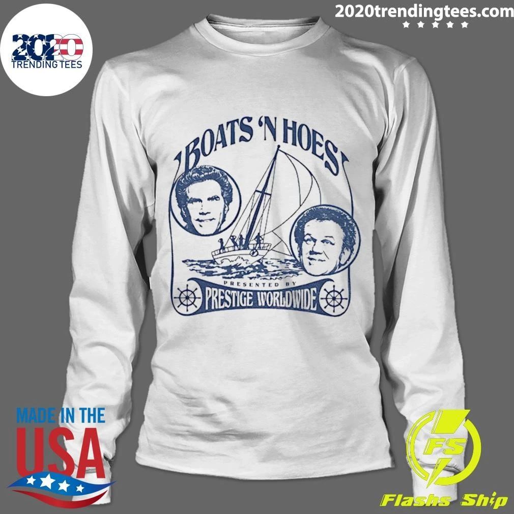 Step Brothers Boats ‘n Hoes Presented By Prestige Worldwide Graphic Shirt