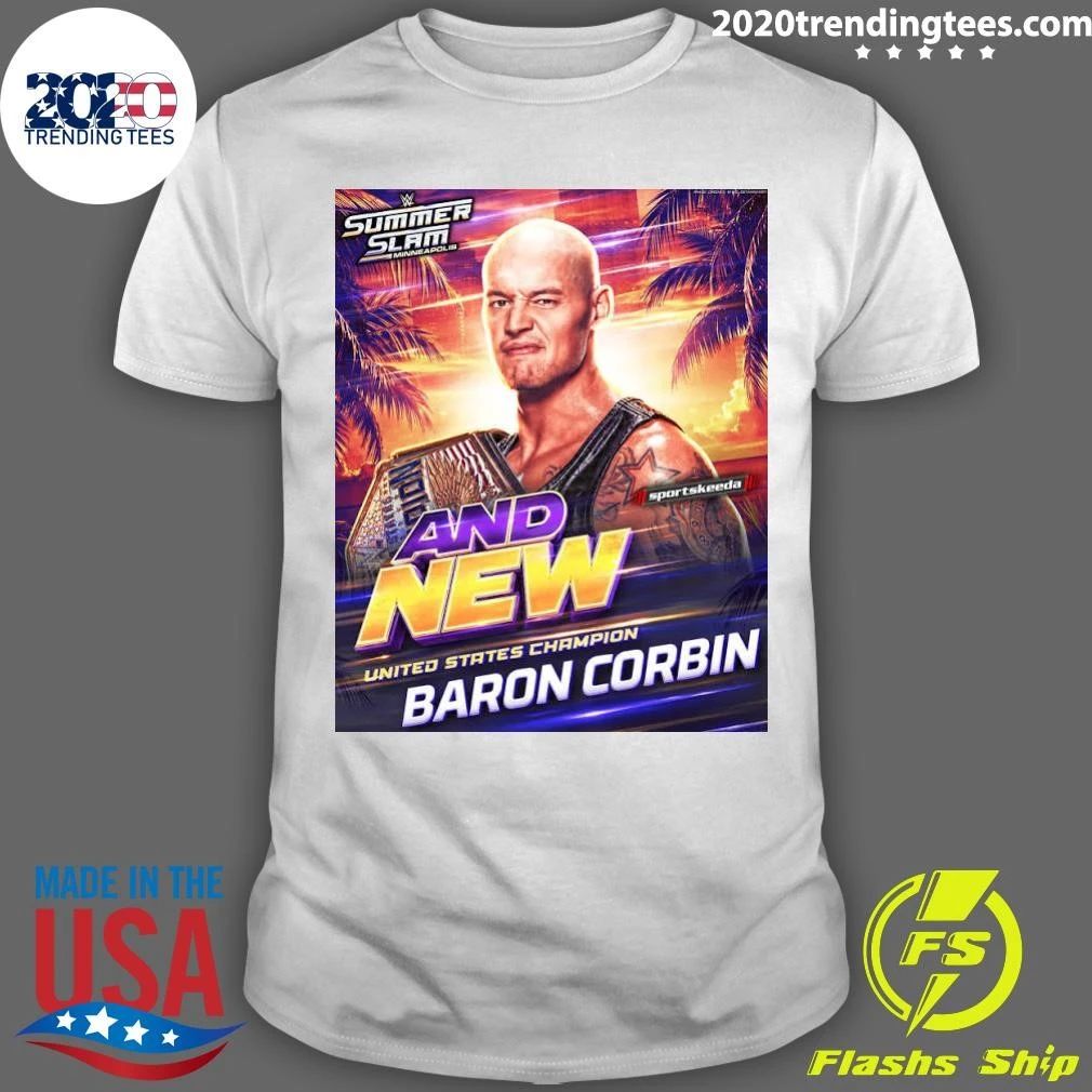 Baron Corbin Is The New United States Champion 2026 Poster Shirt