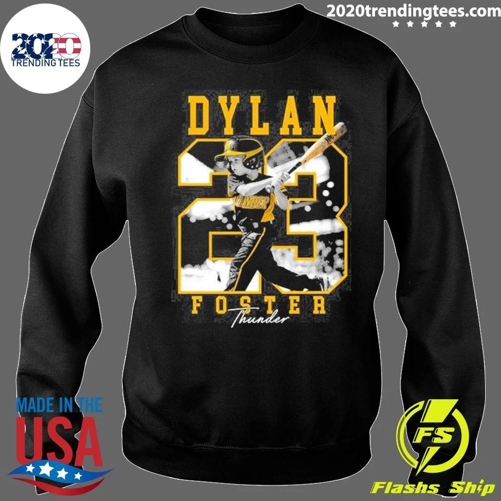 Dylan Foster Thunder 23 Baseball Sports Signature Shirt