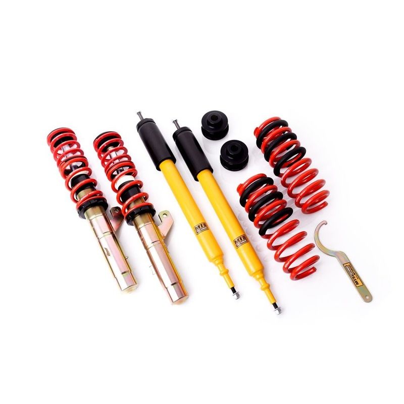 MTS Technik Street Suspension – Adjustable Coilovers w. Eibach Springs for VW Golf MK1 & Jetta MK1